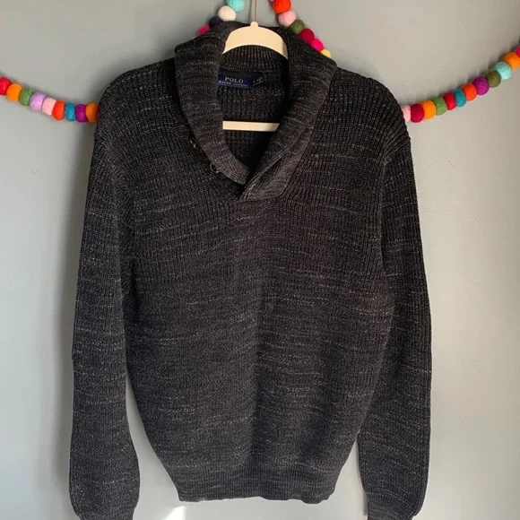 Polo Ralph Lauren Williamsburg Shawl knit sweater - Picture 1 of 5